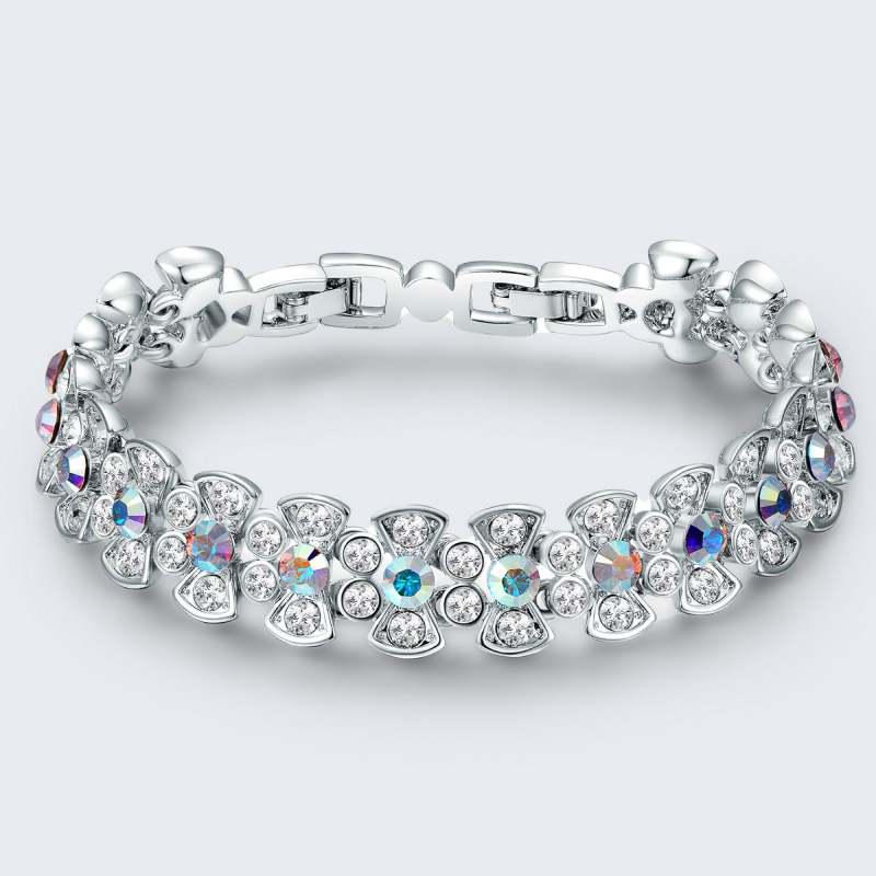 Crystal Rhinestone Bracelets – Elegant Sparkle for Every Occasion